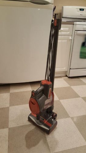 Shark HV301 Rocket Ultra-Light Corded Bagless Vacuum for Carpet and Hard Floor Cleaning with Swivel Steering, Gray\/Orange photo review