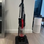 BISSELL CleanView Compact Upright Vacuum, Fits In Dorm Rooms & Apartments, Lightweight with Powerful Suction and Removable Extension Wand, 3508, Red,black photo review