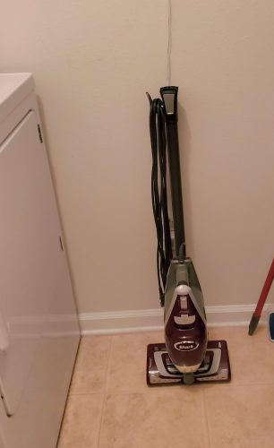 Shark HV322 Rocket Deluxe Pro Corded Stick Vacuum with LED Headlights, XL Dust Cup, Lightweight, Perfect for Pet Hair Pickup, Converts to a Hand Vacuum, with Pet Attachments, Bordeaux\/Silver photo review