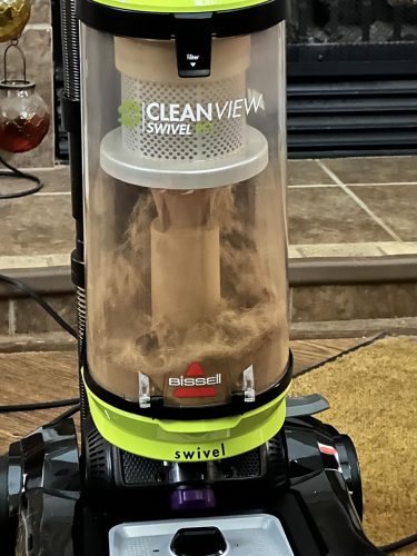 BISSELL CleanView Swivel Vacuum with Triple Action Brush Roll, Swivel Steering, Extension Wand, Easy-Empty Dirt Tank, Multi-Cyclonic Suction System photo review