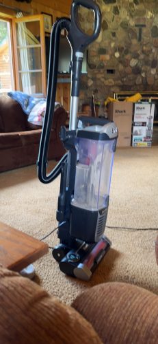 Shark Rotator Powered Lift-Away TruePet Upright Corded Bagless Vacuum for Carpet and Hard Floor with Hand Vacuum and Anti-Allergy Seal (NV752), Bordeaux (Renewed) photo review