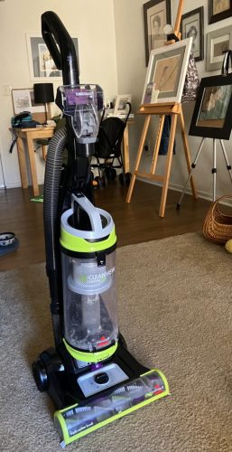 BISSELL CleanView Swivel Vacuum with Triple Action Brush Roll, Swivel Steering, Extension Wand, Easy-Empty Dirt Tank, Multi-Cyclonic Suction System photo review