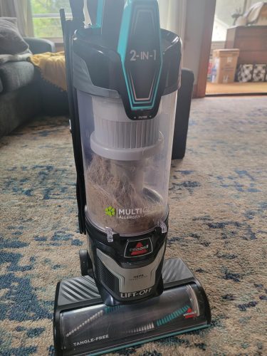 BISSELL 2998 MultiClean Allergen Lift-Off Pet Vacuum with HEPA Filter Sealed System, Lift-Off Portable Pod, LED Headlights, Specialized Pet Tools, Easy Empty,Blue\/ Black photo review