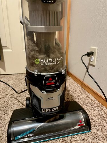 BISSELL 2998 MultiClean Allergen Lift-Off Pet Vacuum with HEPA Filter Sealed System, Lift-Off Portable Pod, LED Headlights, Specialized Pet Tools, Easy Empty,Blue\/ Black photo review