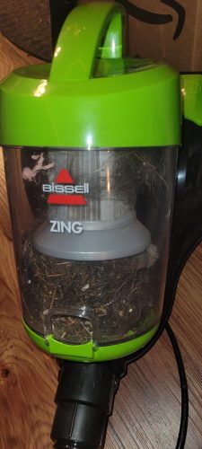 BISSELL Zing Lightweight, Bagged Canister Vacuum, Purple, 2154A photo review