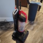 BISSELL CleanView Compact Upright Vacuum, Fits In Dorm Rooms & Apartments, Lightweight with Powerful Suction and Removable Extension Wand, 3508, Red,black photo review