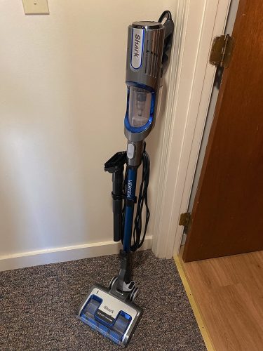 Shark HZ2002 Vertex Ultralight Corded Stick DuoClean PowerFins & Self-Cleaning Brushroll, Perfect for Pets, Removable Hand Vacuum, Upholstery Tool, Dusting & Power Brushes, Cobalt Blue photo review