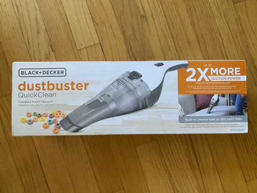 Handheld Vacuum, 8V Cordless, Hand Vacuum for Quick Cleanup photo review